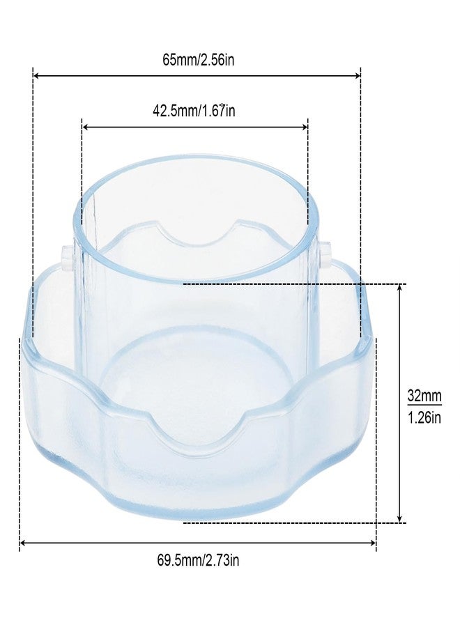 TQEONKL Blender Jar Lid Plug Replacement Parts, 2Pcs Lid Plug Replacement Parts for Vita-mix 64oz, Capping Plug Low Profile Container Plug Fit Drink Machine Pro750 Pro300 Low Profile 64-oz Container - Image 5